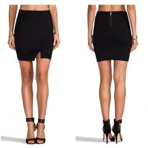 David Lerner Elastic Tight Mini Skirt